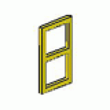 Part 3854 Yellow Window 1 x 2 x 3 Pane 
